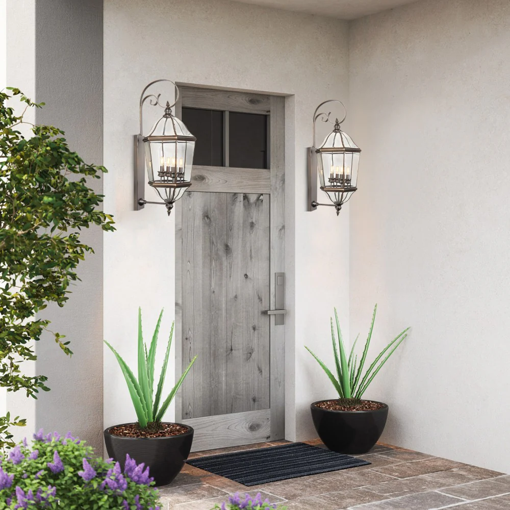 Bromley Copper Finish Outdoor Light Fixture (36") - Image 3