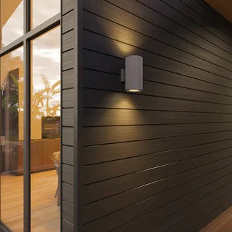 Exterior Shiplap Cladding Wall Panel, Black/Charcoal - Image 3