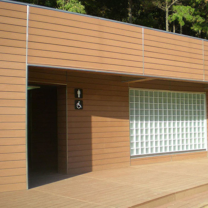 Exterior Shiplap Cladding Wall Panel, Brown Teak - Image 7