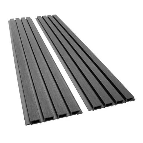 Exterior Fluted Slat Wall Panel, Ash Gray - Image 6