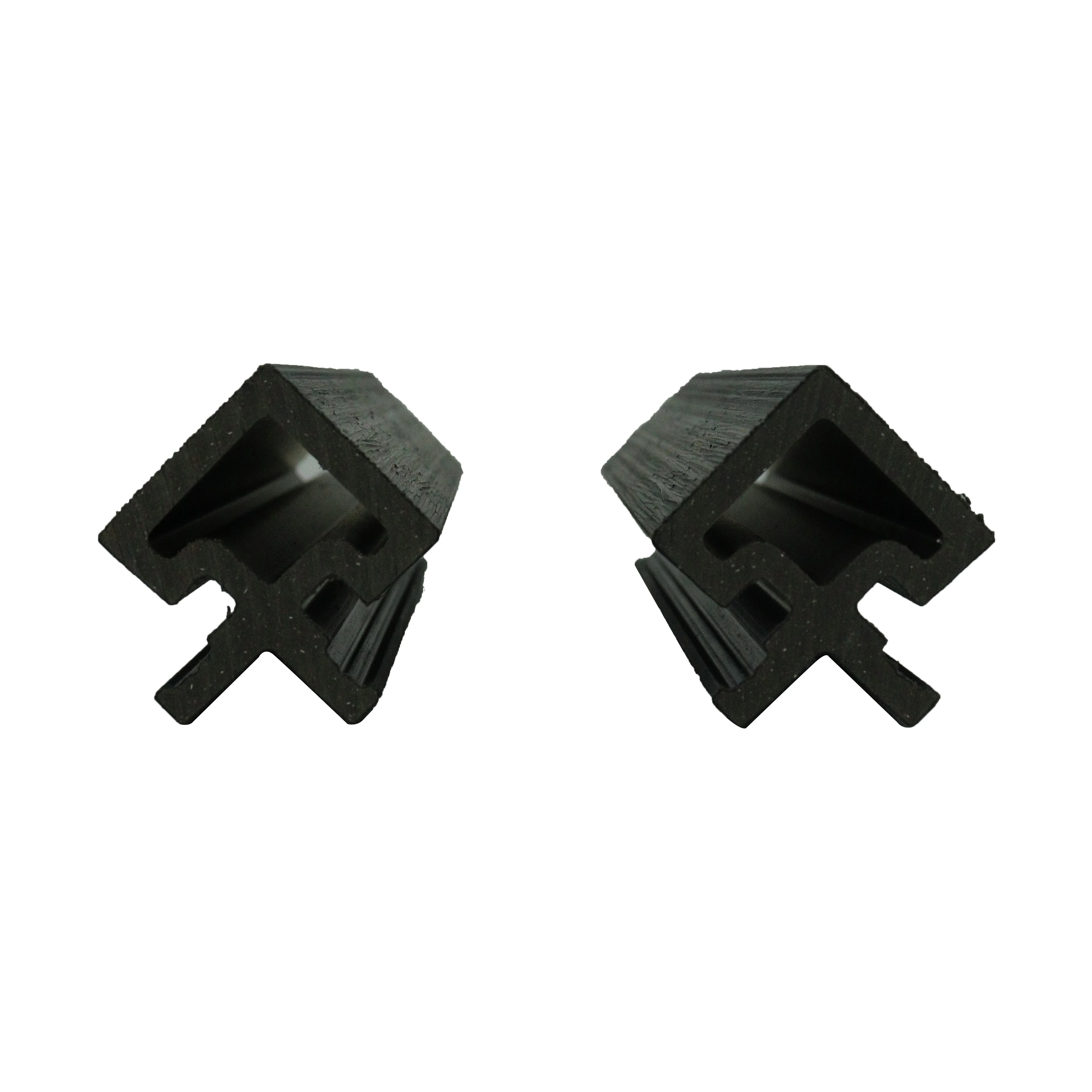 Fluted Panel Black Corner Trim - Image 3
