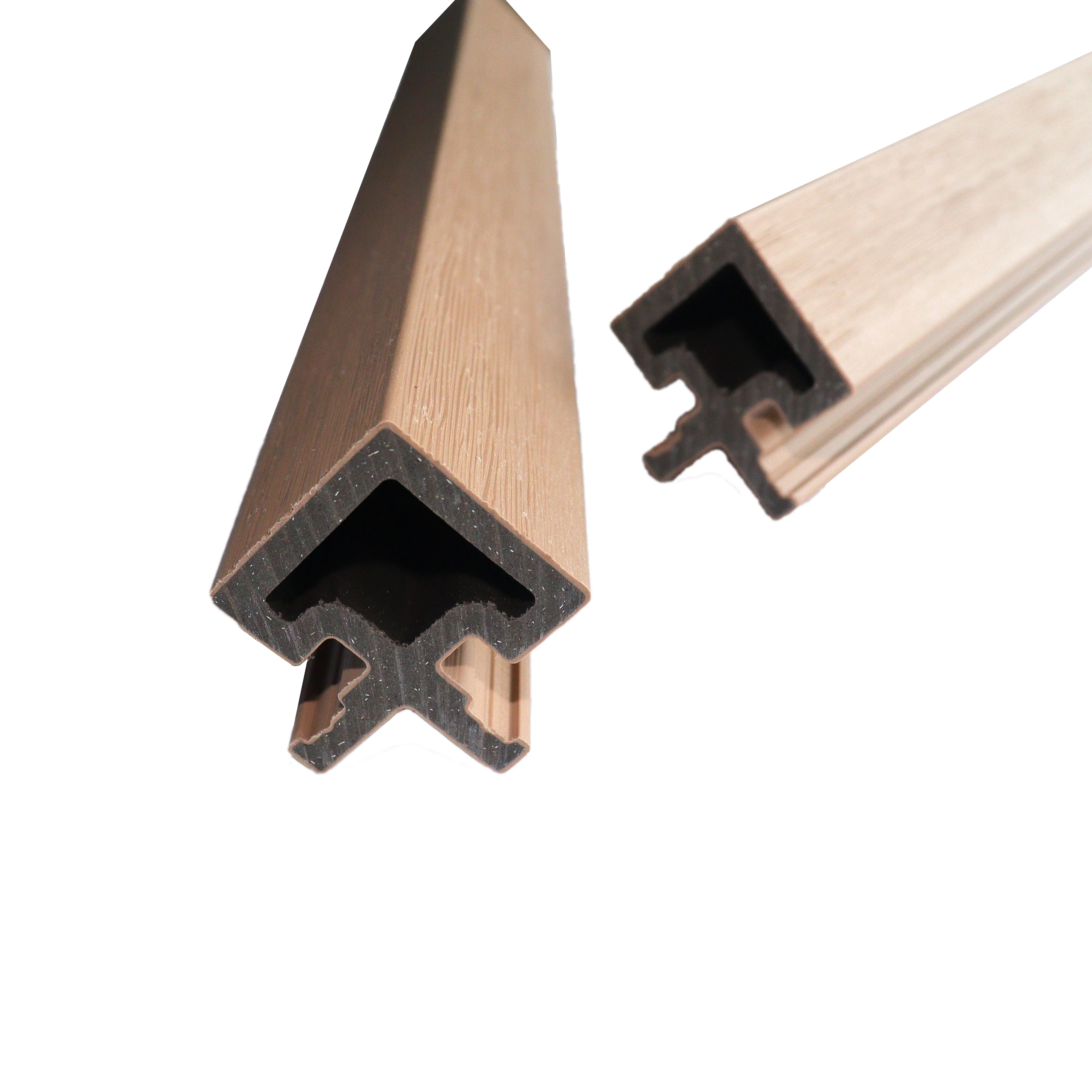 Fluted Panel Teak Corner Trim - Image 3