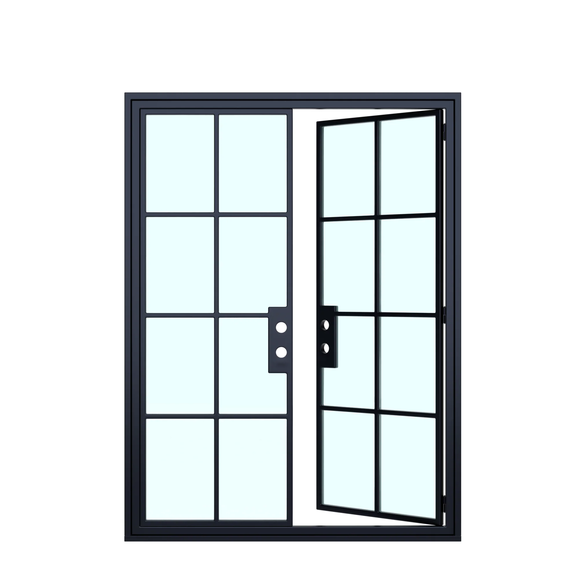Lite 8 - Double | Steel French Door 60 x 120" - Image 5