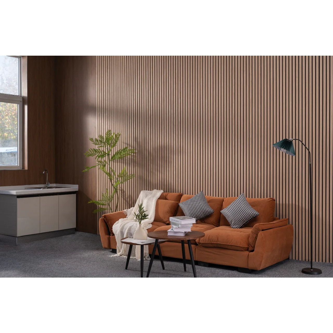 Luxury Acoustic Wall Panel, Raw White Oak - Image 3