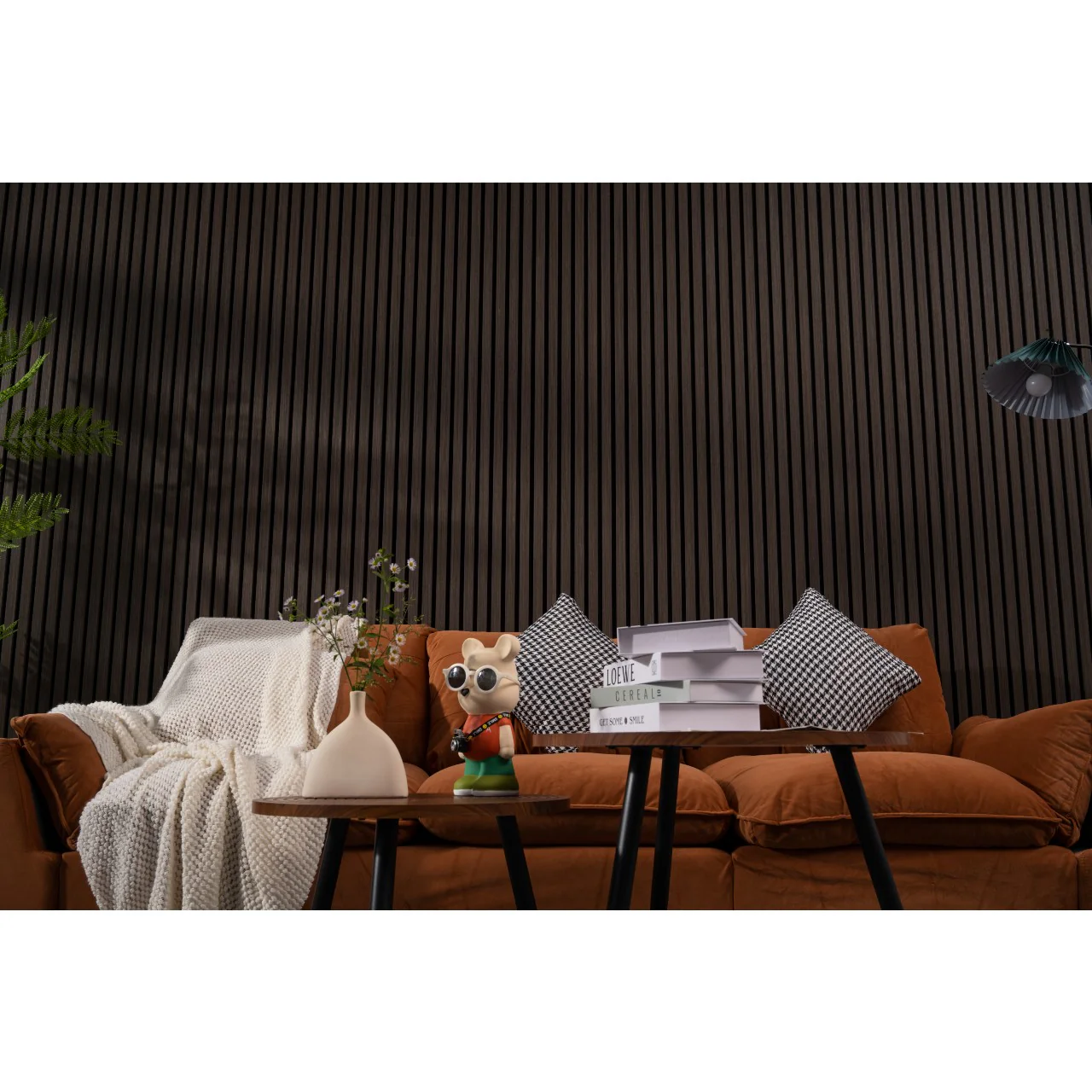 Luxury Acoustic Wall Panel, Smoked Oak - Image 5