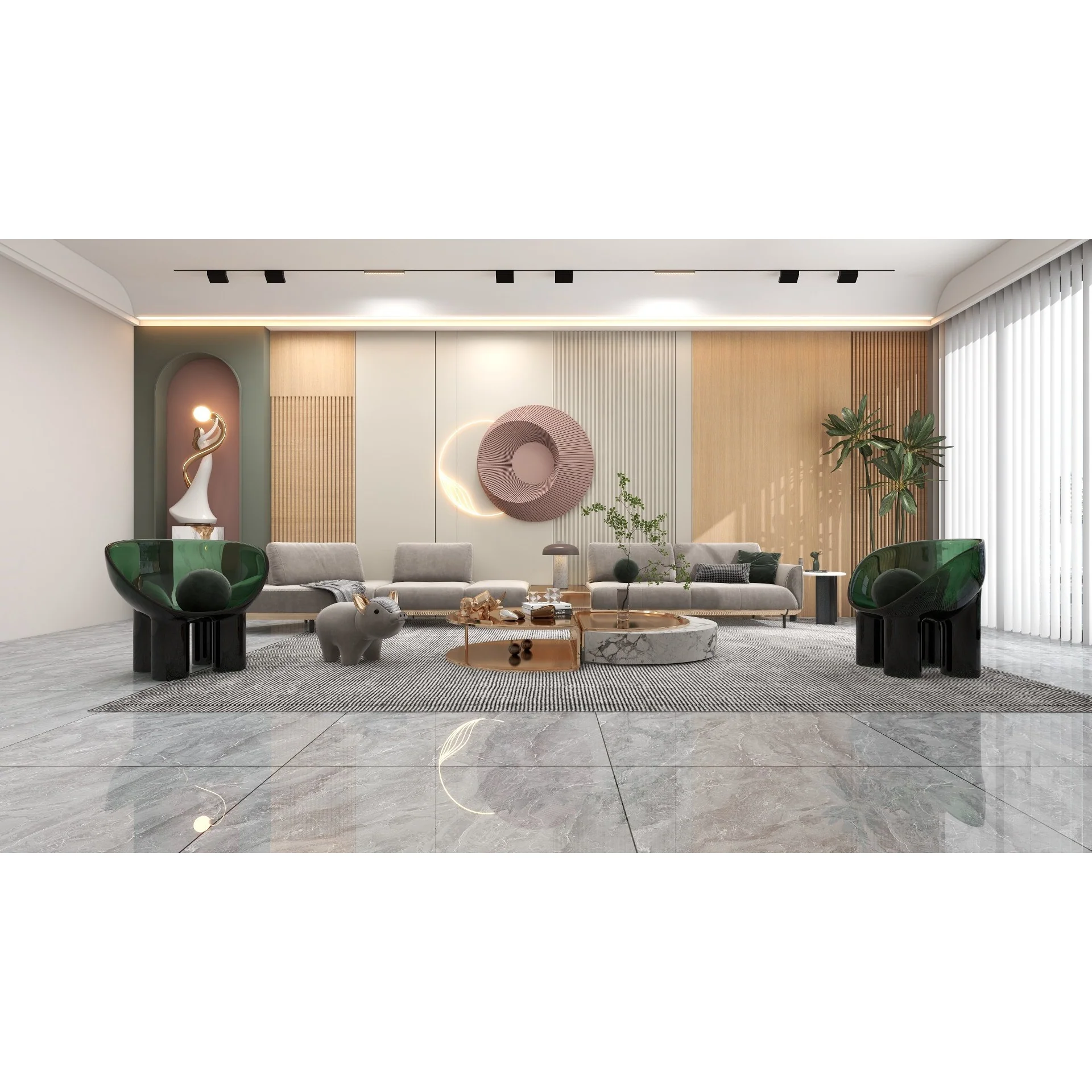 Natural Veneered Wall Panel, White Oak With Straight Grain - Image 3