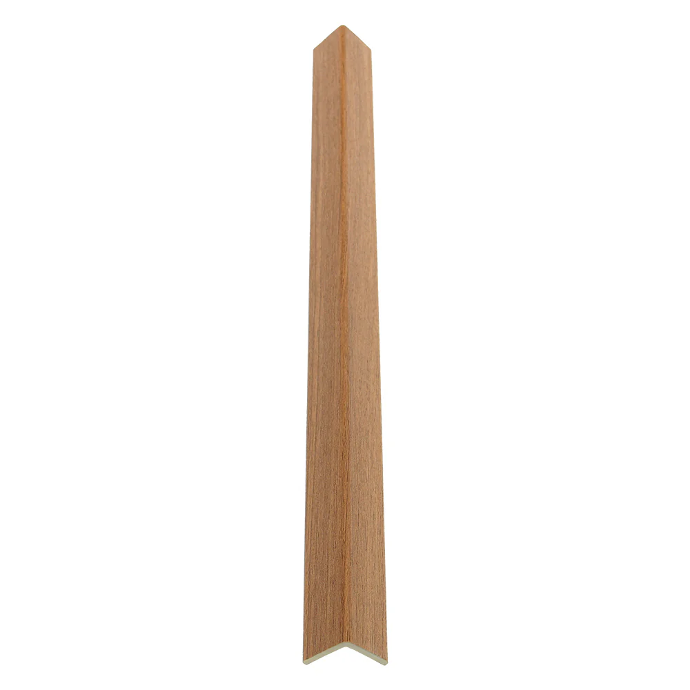 WPC Corner Trim Wall Panel, Sandalwood - Image 2