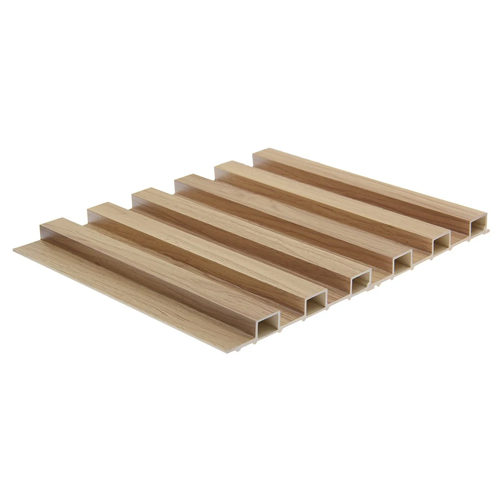 WPC Fluted Slat Wall Panel, Beech - Image 5