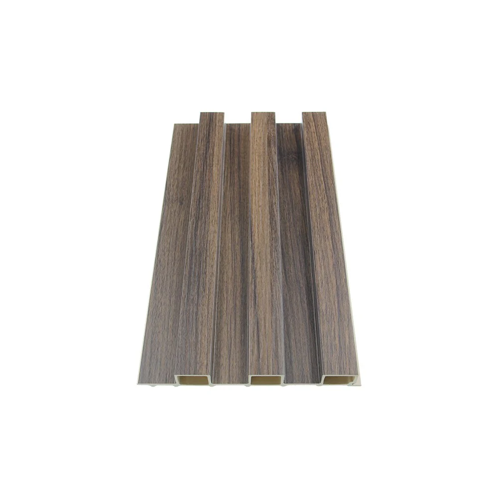 WPC Fluted Slat Wall Panel, Classic Walnut - Image 4
