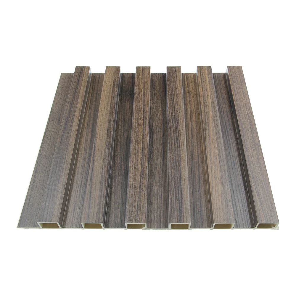 WPC Fluted Slat Wall Panel, Classic Walnut - Image 6