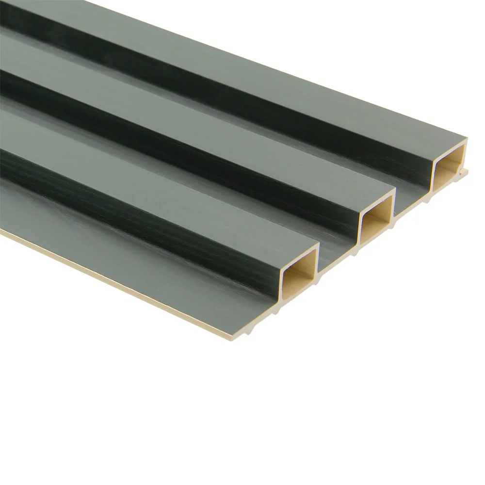 WPC Interior Fluted Slat Wall Panel, Classic Wood - Image 3