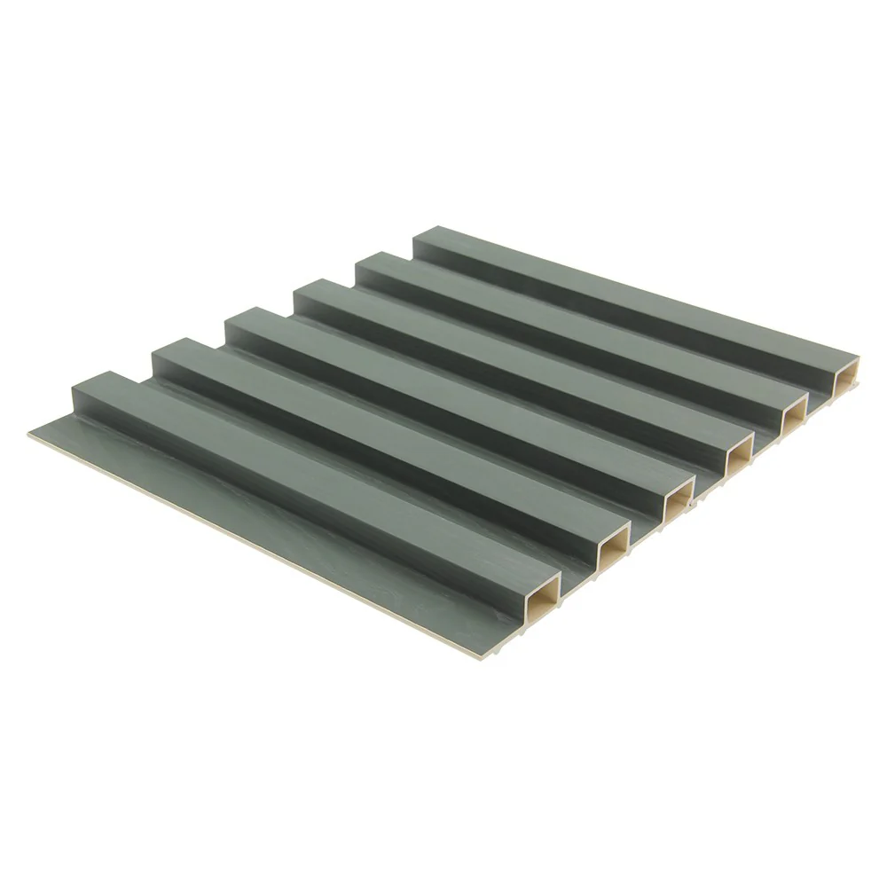 WPC Interior Fluted Slat Wall Panel, Classic Wood - Image 5