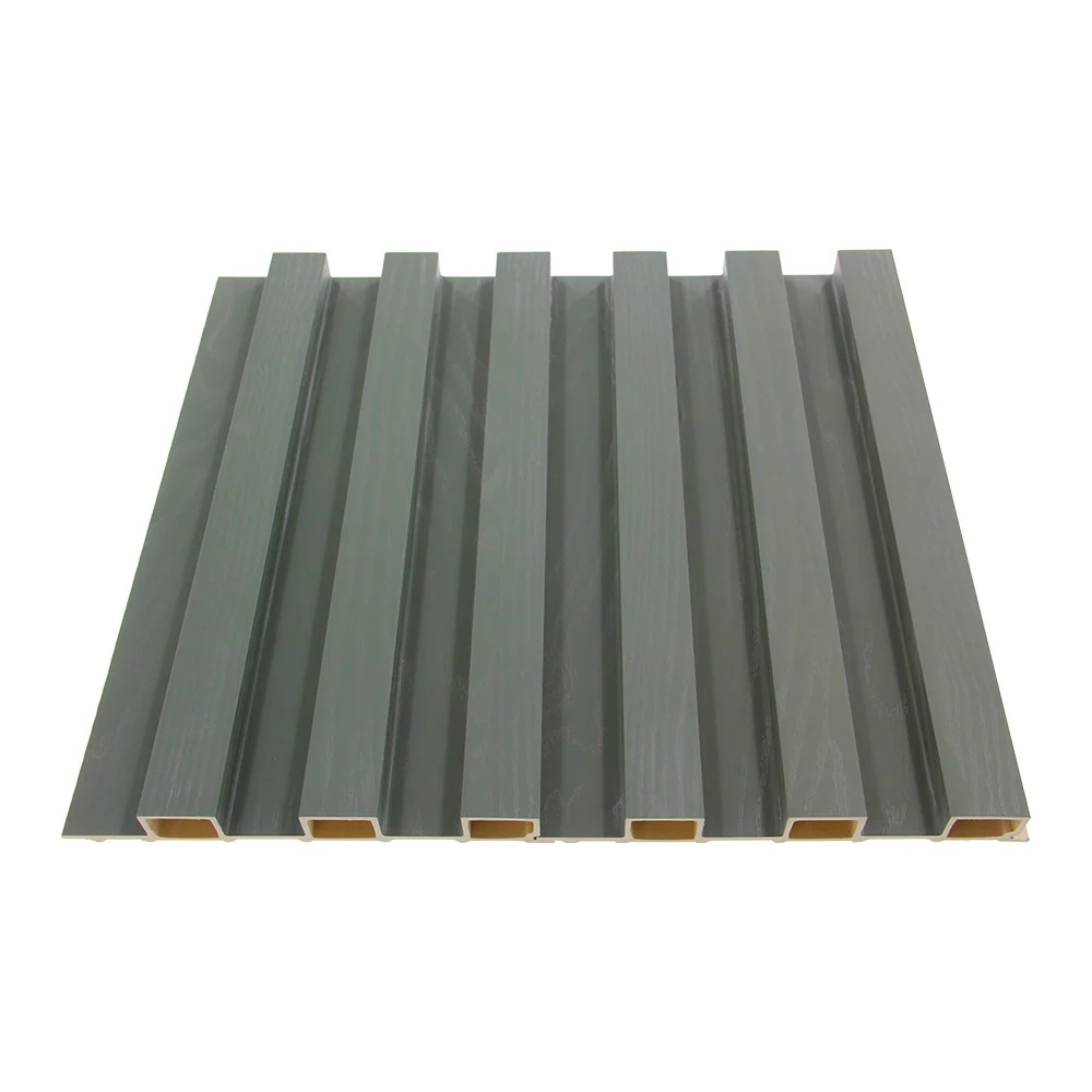 WPC Interior Fluted Slat Wall Panel, Classic Wood - Image 6