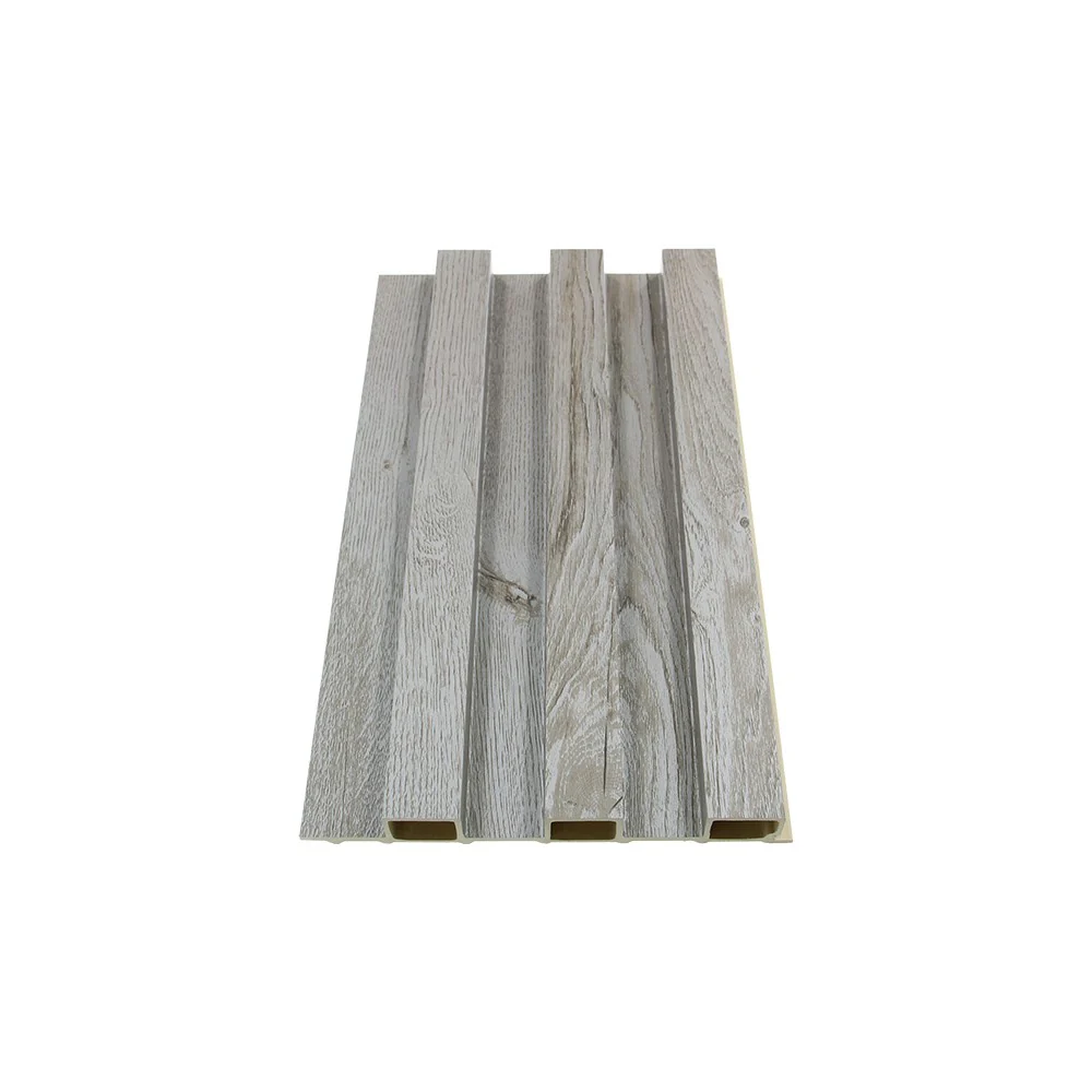WPC Fluted Slat Wall Panel, Natural Grey - Image 4