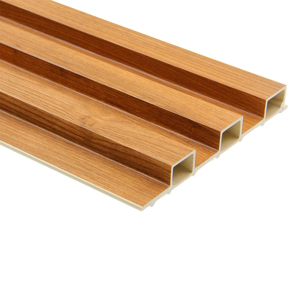 WPC Fluted Slat Wall Panel, Pine - Image 3