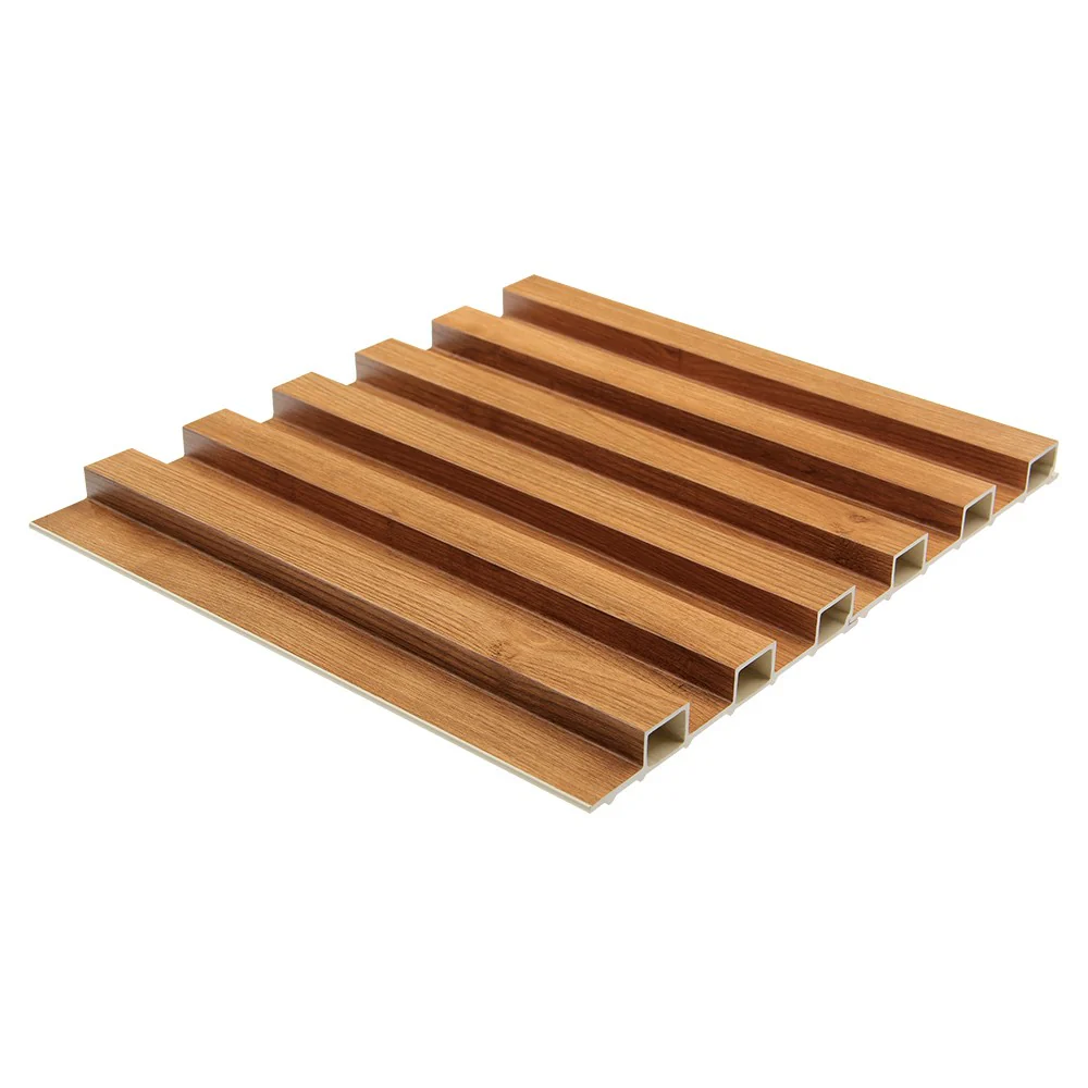 WPC Fluted Slat Wall Panel, Pine - Image 5