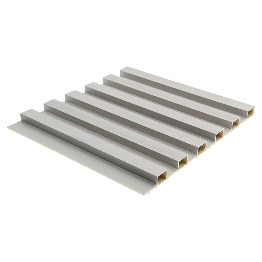 WPC Fluted Slat Wall Panel, Space Grey - Image 5